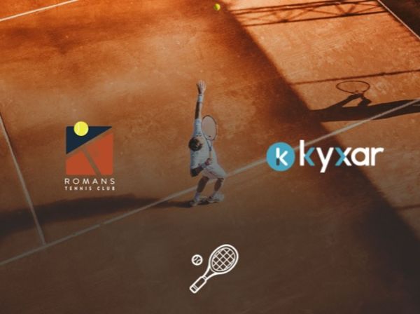 Actus métier internet : Kyxar soutient Romans Tennis Club
